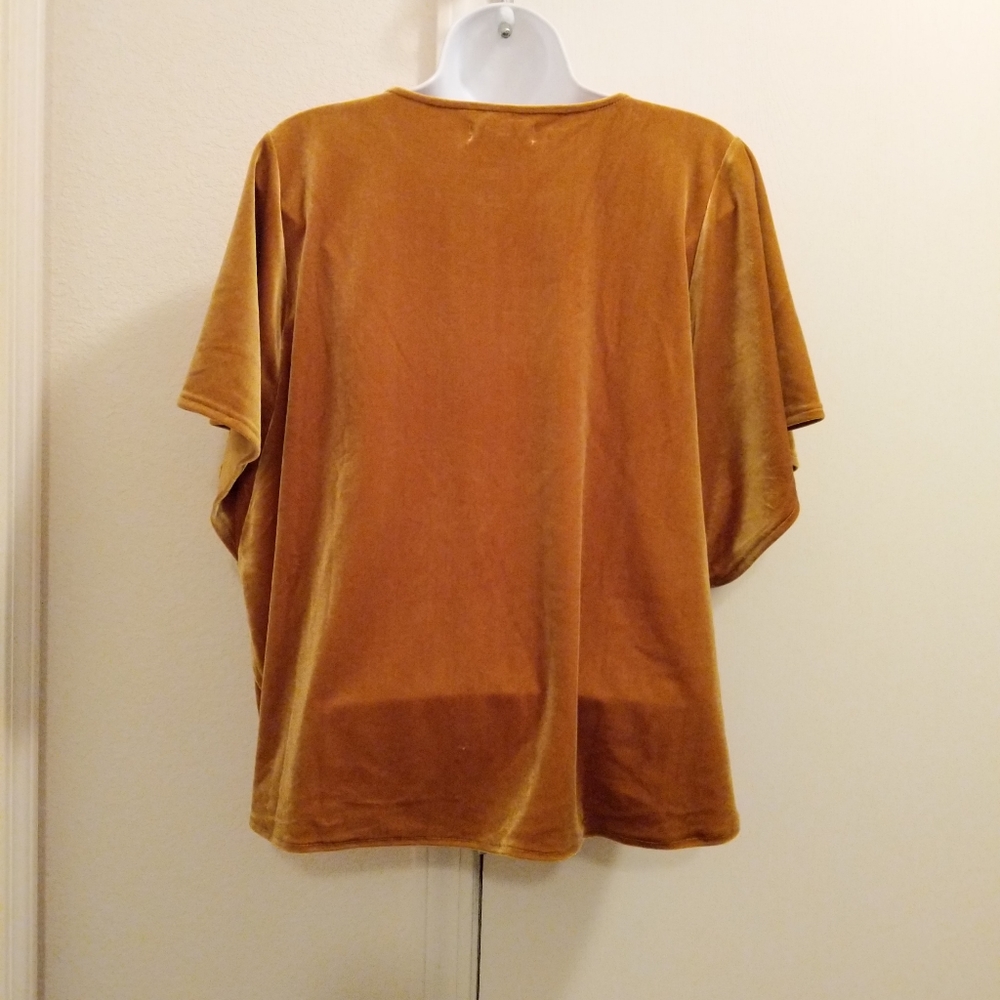 Madewell Velvet Top NWT and NWOT - Picture 4 of 9